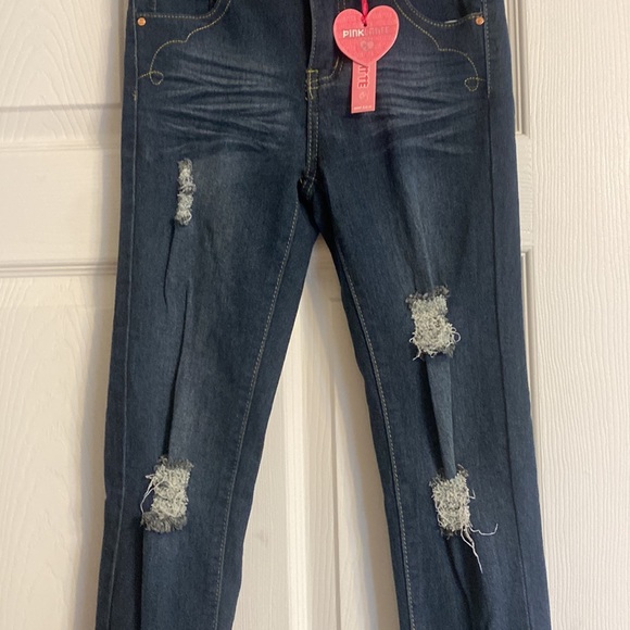 Pink latte, super soft and comfy denim jeans. 12 - Picture 3 of 13